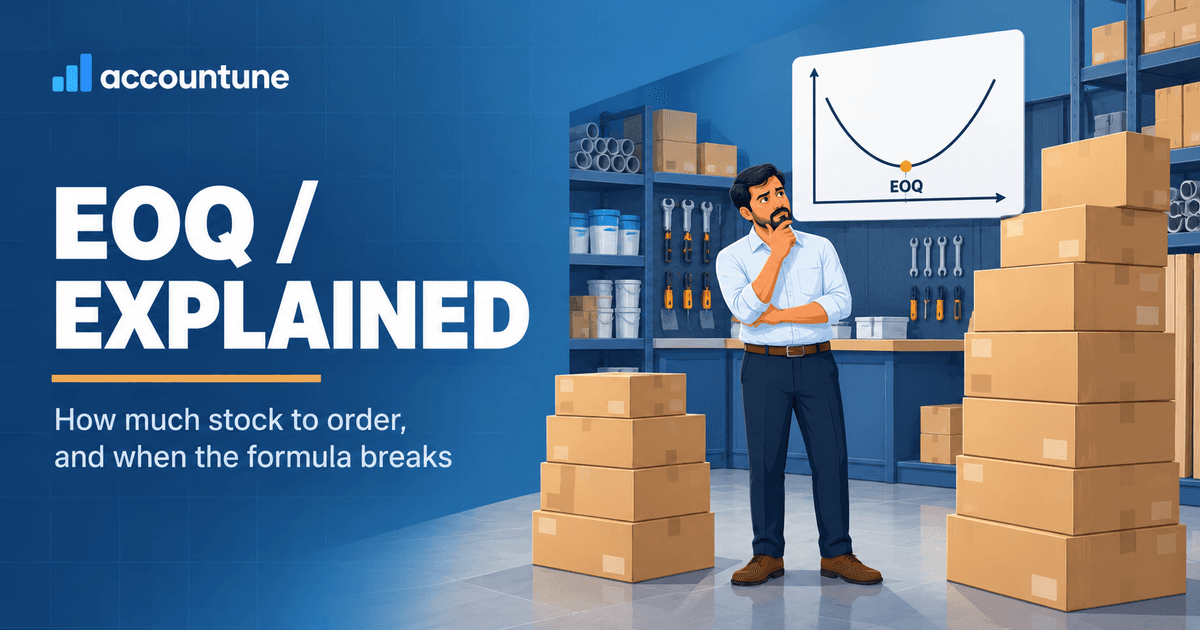 EOQ (Economic Order Quantity) Explained for Indian Shops