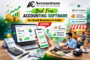 Free tally alternative accounting software in India for GST billing and inventory management Accountune